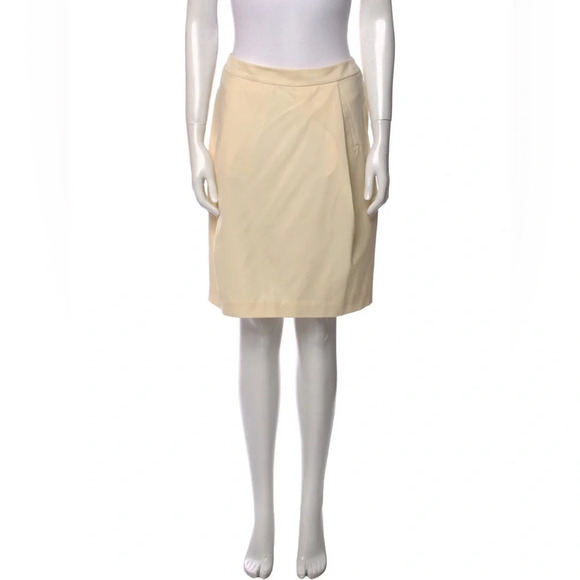 YVES SAINT LAURENT Rive Gauche Vintage‎ Knee Length Skirt - Picture 1 of 9